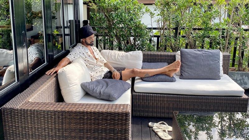 Rahul and Aathia, who are spending holidays together in Thailand, shared the photo of Sunil Setty's film dialogue KPB
