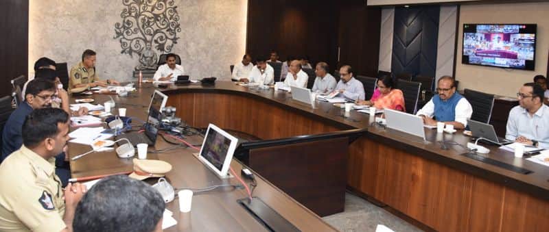 AP CM YS Jagan review meeting on spandana programme