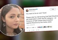 Modi critic Shehla Rashid castes her bigotry wants Dalits to give up a part of their reservation to accommodate Muslims