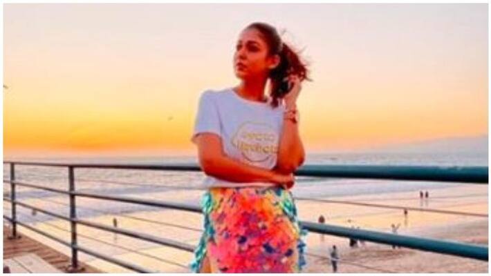nayanthara hot dress new year wish photo goes viral nayanthara hot dress new year wish photo goes viral