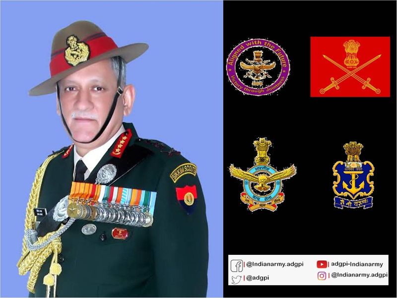 bipin rawat indian army chief of defence dress code photo story