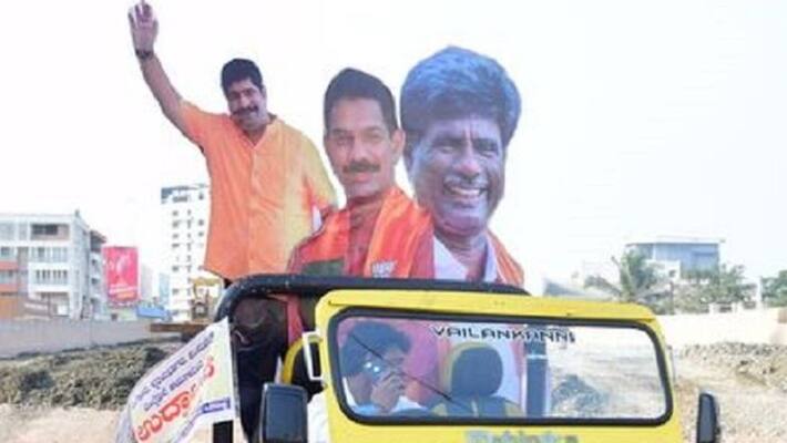 Mock inauguration of Pumpwell flyover in mangalore by congress Mock inauguration of Pumpwell flyover in mangalore by congress