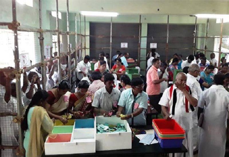 dmk leads in vote counting