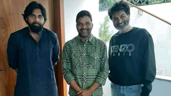 Trivikram Met PawanKalyan at Vijayawada Trivikram Met PawanKalyan at Vijayawada