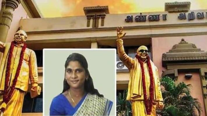 dmk's transgender candidate won in thiruchengodu dmk's transgender candidate won in thiruchengodu
