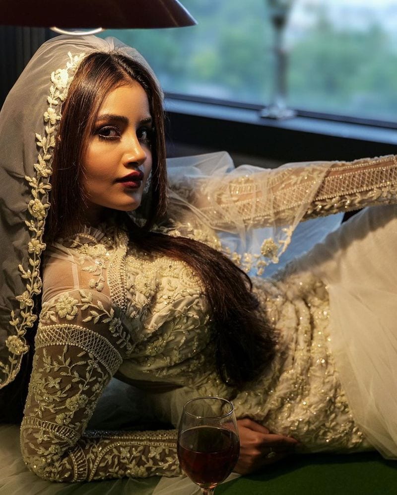 Kodi Anupama Parameswaran Pattu Saree Photos Going Viral