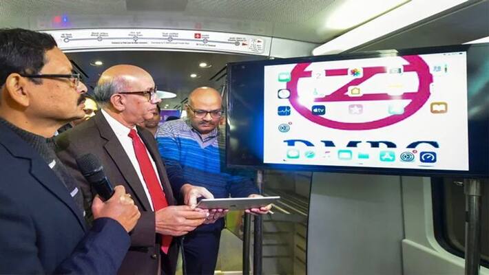 Delhi Metro started free wifi service on Airport Express route kpm Delhi Metro started free wifi service on Airport Express route kpm