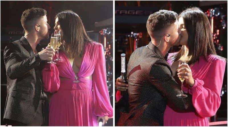 Priyanka Chopra, Nick Jonas' passionate kiss on stage goes viral (Video)