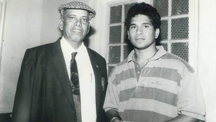 Sachin gets emotional on the first death anniversary of the coach, wrote 'you will always be in our heart' KPB Sachin gets emotional on the first death anniversary of the coach, wrote 'you will always be in our heart' KPB