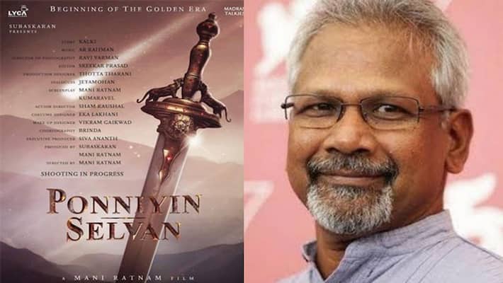 Mani Ratnam's 'Ponniyin Selvan' poster out, with out lyricist name Mani Ratnam's 'Ponniyin Selvan' poster out, with out lyricist name