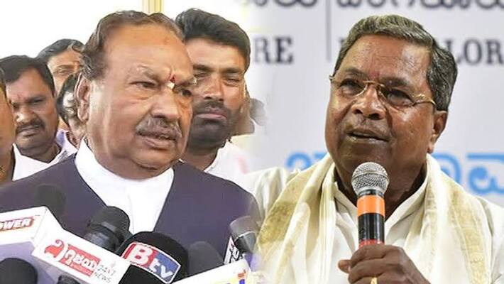 Minister KS Eshwarappa Hits out at Congress leader Siddaramaiah Minister KS Eshwarappa Hits out at Congress leader Siddaramaiah