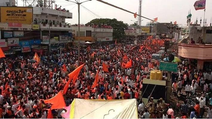 Fact Check of Video showing saffron flags in CAA and NRC protest Fact Check of Video showing saffron flags in CAA and NRC protest