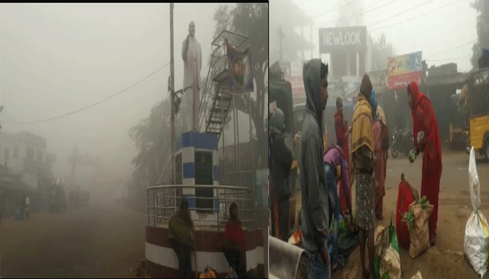 heavy snow fall in paderu heavy snow fall in paderu