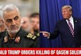 Qasem Soleimani dies in a drone attack by the USA