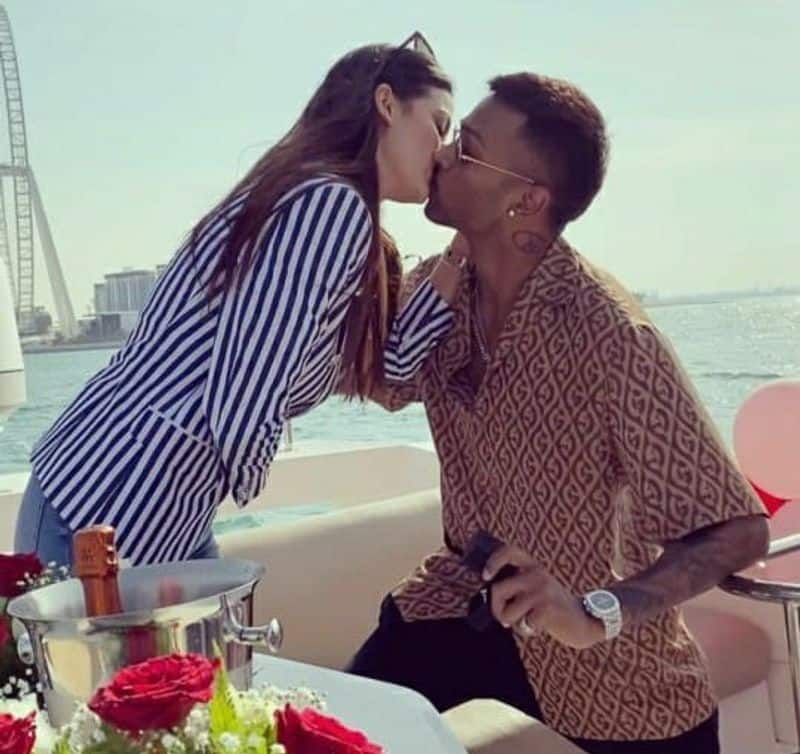 hardik pandya father got surprised to know about his engagement