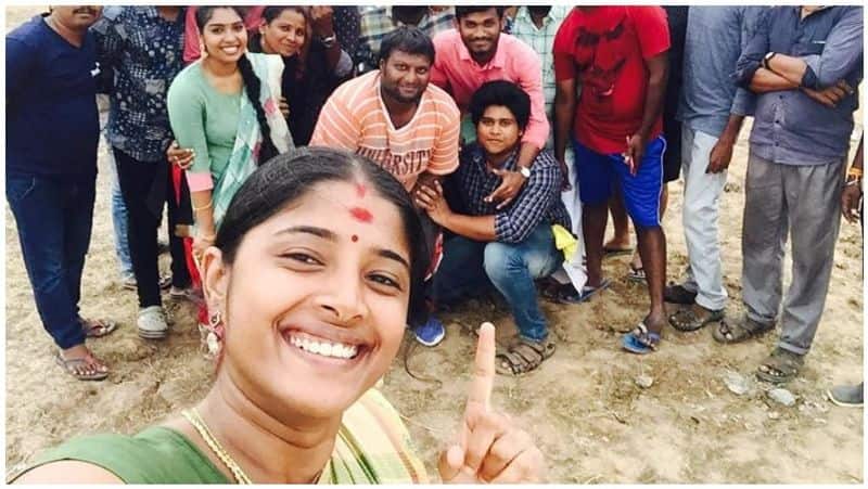 This is Riska for the movie Draupadi ..? Actor RK Suresh