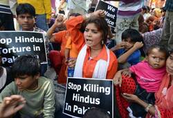 In Pakistan, Islamic fundamentalists are persecuting Hindus, demonstrating in front of UN