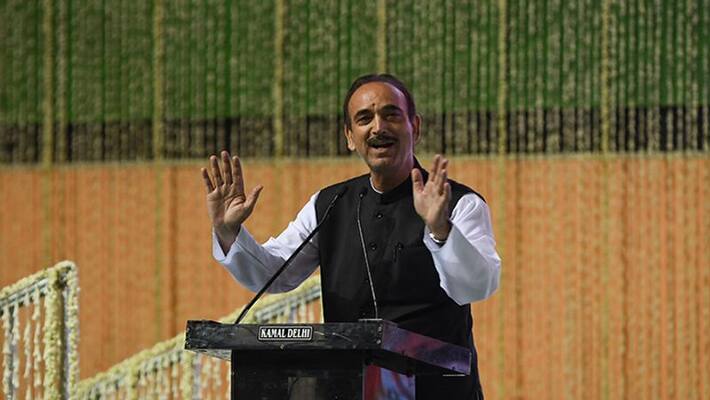 Cong requires medicines more than wishes: Azad Cong requires medicines more than wishes: Azad