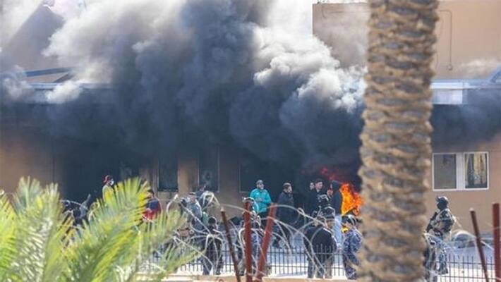 3 Rockets Hit Baghdad's Green Zone Near US Embassy: Security Sources 3 Rockets Hit Baghdad's Green Zone Near US Embassy: Security Sources