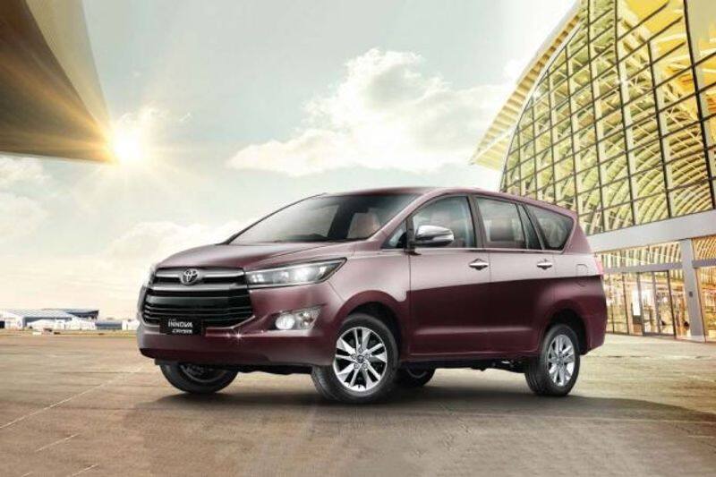 toyota innova crysta bs 6 version bookings are open now