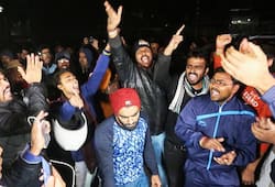 Delhi Police go back slogan echoes inside JNU campus after masked mob attack