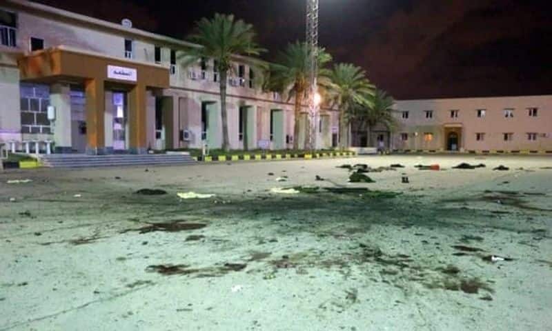 30 army person's died by rebel's mass attack in army school's at Libya