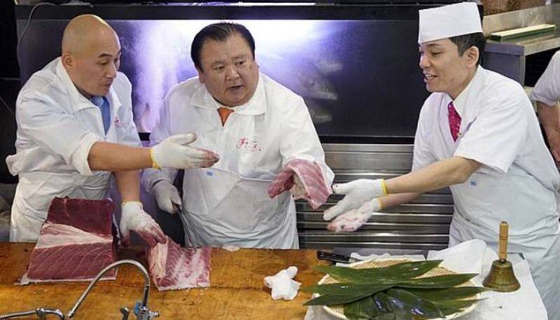 Tuna Sells For 12 crore in Tokyo