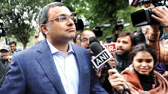 MP Karthik Chidambaram alleges that central government is giving more funds to Hindi speaking states. MP Karthik Chidambaram alleges that central government is giving more funds to Hindi speaking states.