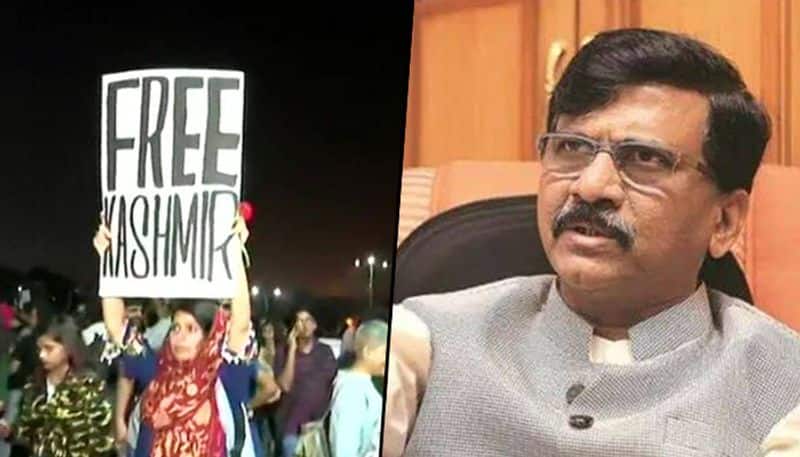 Wont tolerate if anyone talks of 'freedom of Kashmir from India': Shiv Sena on 'Free Kashmir' poster