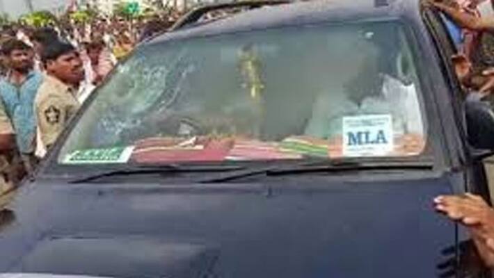 ysrcp macherla mla pinnelli ramakrishna reddy comments after stone pelting on his car ysrcp macherla mla pinnelli ramakrishna reddy comments after stone pelting on his car