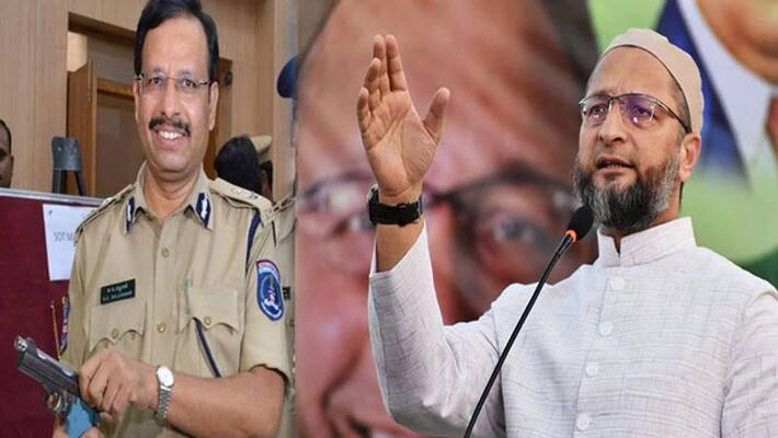 mp asaduddin owaisi fire on cyberabad CP Sajjanar in twitter mp asaduddin owaisi fire on cyberabad CP Sajjanar in twitter