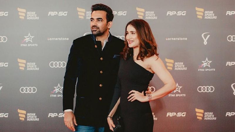 Wife Sagarika, is 7 years younger than Zaheer Khan, his family agreed for marrige after watching chak de india KPB