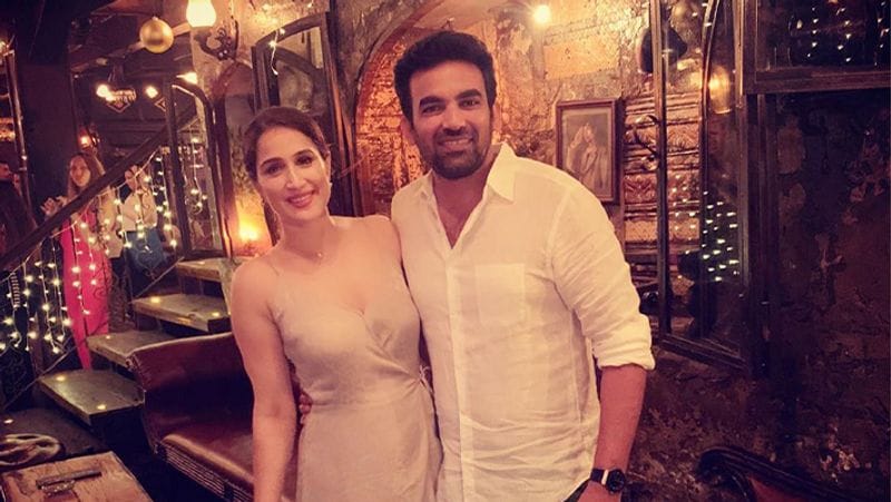 Wife Sagarika, is 7 years younger than Zaheer Khan, his family agreed for marrige after watching chak de india KPB