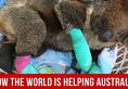 How the world is helping Australia