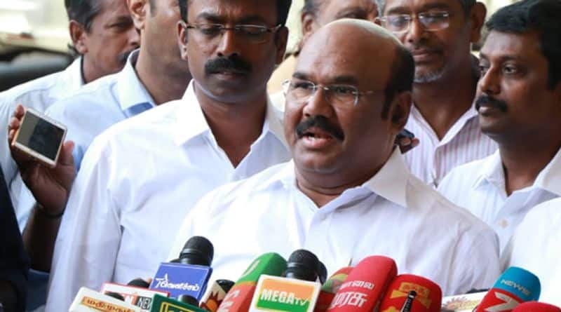 Minister Jayakumar will lose the deposit in Rayapuram.  .. RS Bharathi