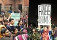 What's the agenda? After 'Free Kashmir' banner at Gateway of India, 'Kashmir Maange Aazadi' slogans raised in Delhi University