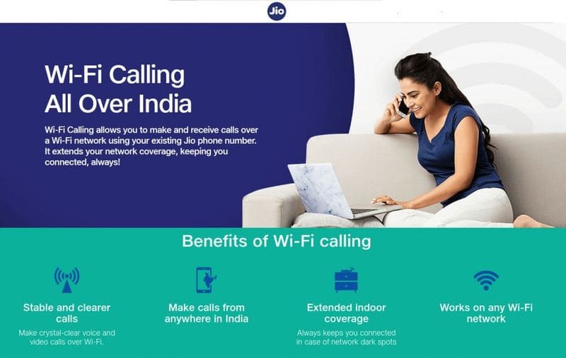 reliance jio launches free wi-fi calling throughout all over india