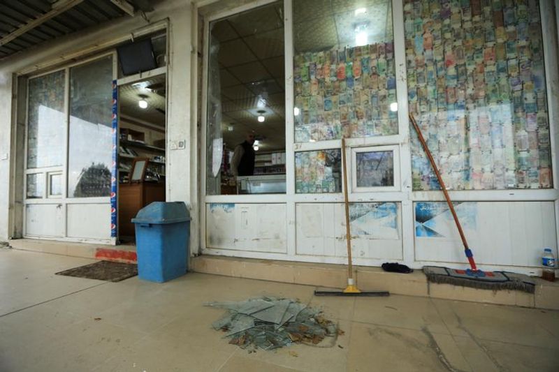 us military bases released photos after Iranian attack