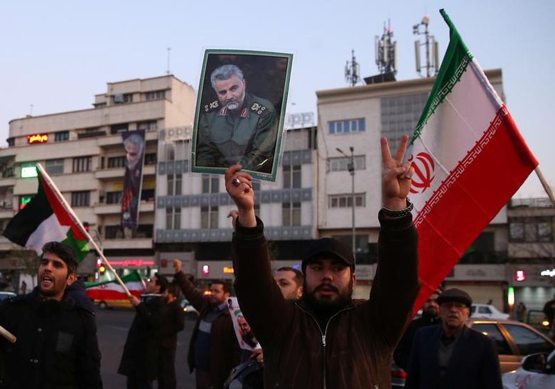 us military bases released photos after Iranian attack