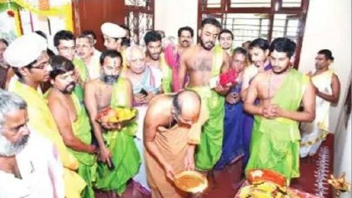 traditional rituals done in udupi pejawara mutt traditional rituals done in udupi pejawara mutt