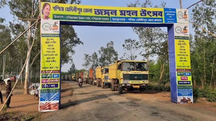 Police administration put ban on Sand Lorry during the time of Madhyamik Police administration put ban on Sand Lorry during the time of Madhyamik