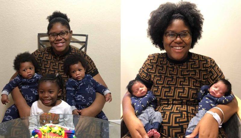 mom had two sets of twins in one year