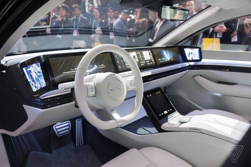 sony shows its selfdriving car prototype at ces 2020