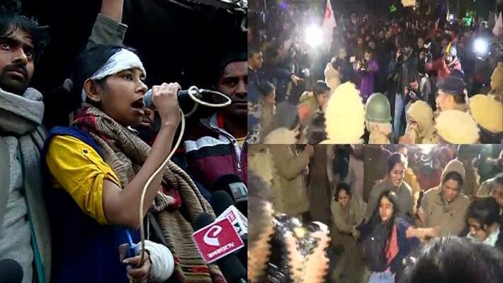 JNU students MHRD sec discussion failed protesters march to Rashtrapati Bhavan JNU students MHRD sec discussion failed protesters march to Rashtrapati Bhavan