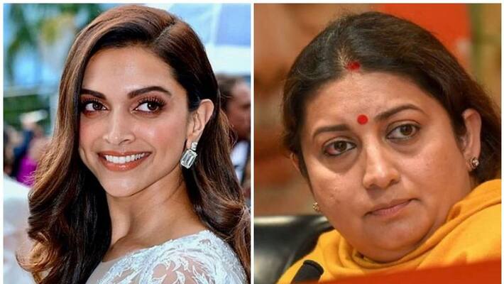 union minister Smriti Irani reply on Deepika Padukone controversy union minister Smriti Irani reply on Deepika Padukone controversy