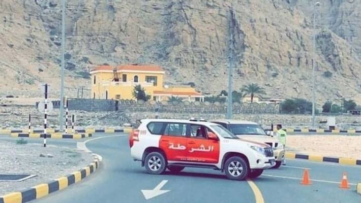 Police rescue three year old Indian boy from Ras Al Khaimah mountain Police rescue three year old Indian boy from Ras Al Khaimah mountain