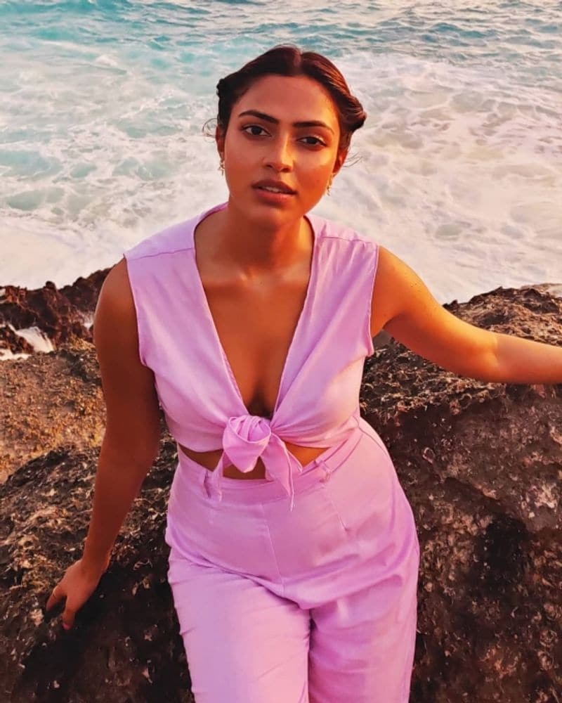 Actress Amala Paul Hotness Over Loaded Dress Photo Going Viral