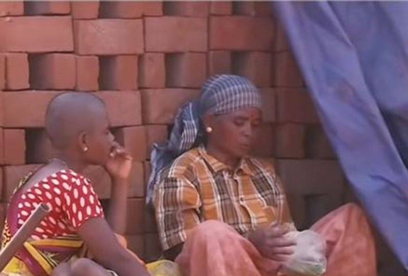 mother sold out her hair for rs 150 to feed her 3 children in selam