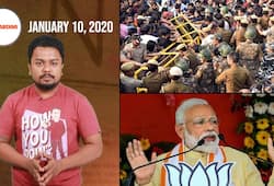 From police statements in JNU violence to PM Modi's Kolkata tour, see My Nation in 100 seconds