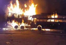 Bus and truck collision in Kannauj, 20 passengers died due to fire